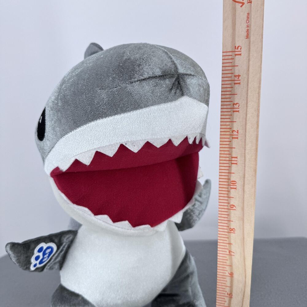 13in Build A Bear Discovery Shark Week 2020 Great White Shark Plush DCL - Picture 9 of 10